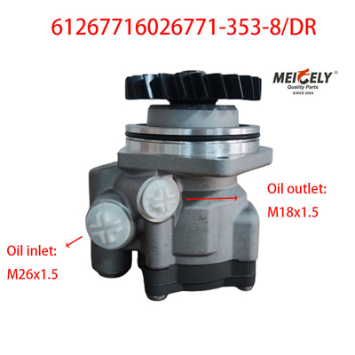 Stok Original Kualitas Tinggi Howo Truck Parts Power Steering Pump