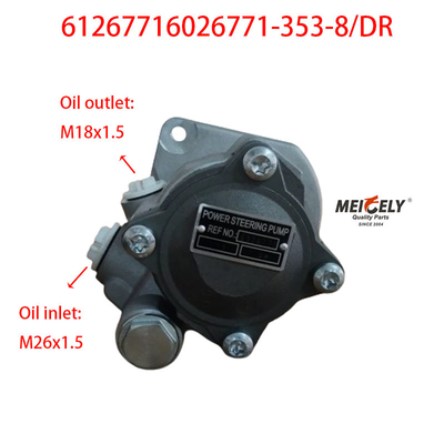 Stok Original Kualitas Tinggi Howo Truck Parts Power Steering Pump