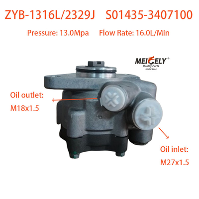 Murah ZYB-1316L/2329J Booster Pump Power Steering Pump Untuk Mesin Yuchai