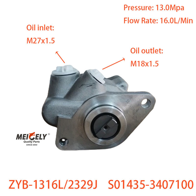 Murah ZYB-1316L/2329J Booster Pump Power Steering Pump Untuk Mesin Yuchai