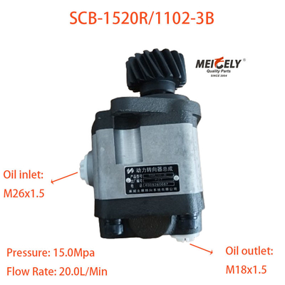 SCB-1520R/1102-3B Pompa Penggerak Kemudi Untuk Truk Shacman