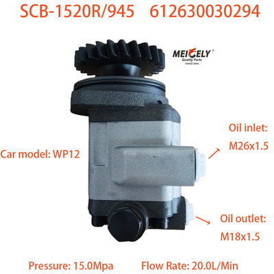 Weichai Power Steering Pumps 612630030294 Untuk Mesin Weichai WP12