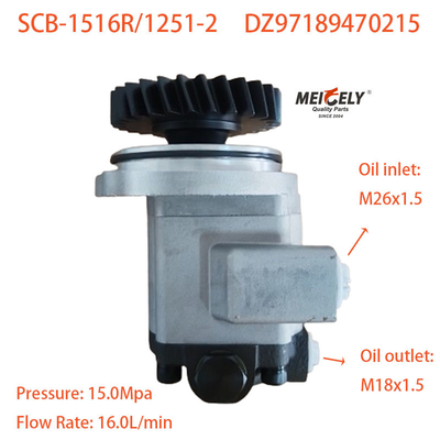 DZ97189470215 Servo Steering Pump Assembly Untuk Shaanqi Delong X3000