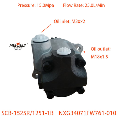 Truk pertambangan bodi lebar NXG34071FW761-010 Power Steering Pump Oil Pump
