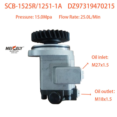 Kualitas tinggi DZ97319470215 Power Steering Pump Untuk Shaanqi Delong