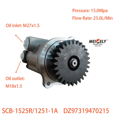 Kualitas tinggi DZ97319470215 Power Steering Pump Untuk Shaanqi Delong