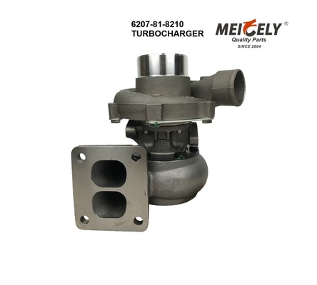 Turbocharger T04B59 6207-81-8210 Untuk Komatsu Excavator PC200-5 Dengan Mesin S6D95