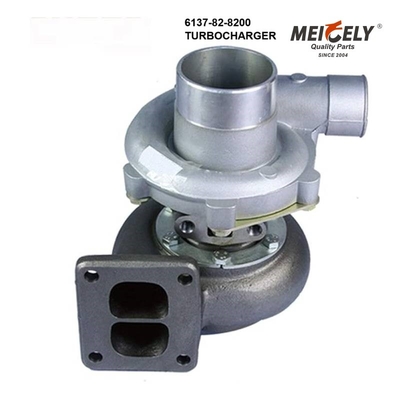 Turbocharger TO4E53 6137-82-8200 untuk Komatsu Mesin S6D105 Excavator PC200-3