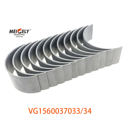 VG1560037033/34 Untuk SINOTRUK Bantalan utama VG1560037033 Bantalan batang penghubung