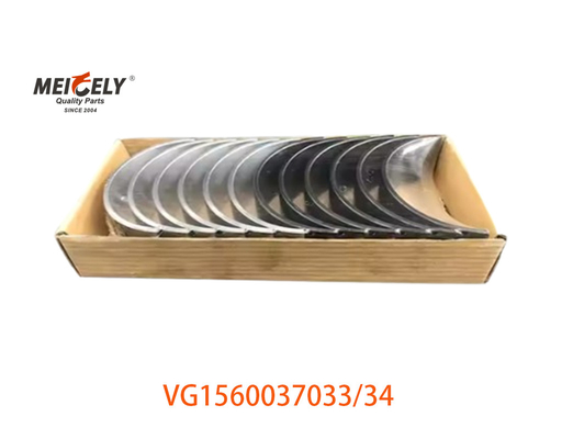 VG1560037033/34 Untuk SINOTRUK Bantalan utama VG1560037033 Bantalan batang penghubung