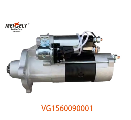 Pemasangan mesin starter VG1560090001 Untuk truk Sinotruk HOWO VG156009007