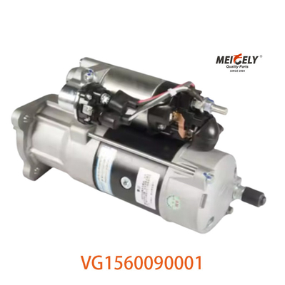Pemasangan mesin starter VG1560090001 Untuk truk Sinotruk HOWO VG156009007