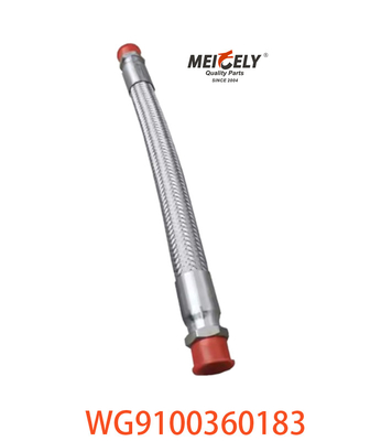 Rustless Steel Bellows Assembly OEM WG9100360183 Untuk Truk HOWO A7