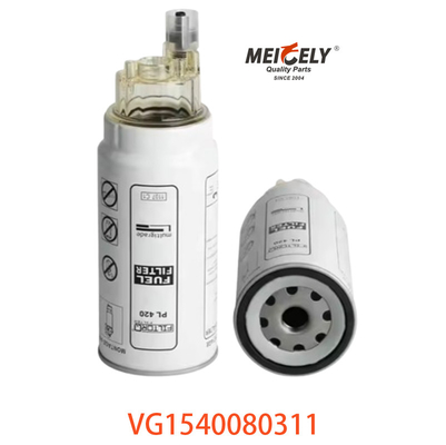 Filter bahan bakar VG1540080311 84303715 Pemisah air bahan bakar untuk truk Mesin diesel Mobil Model OE Nomor