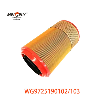 Inti Filter Udara WG9725190102 Untuk SINOTRUK HOWO WG9725190103