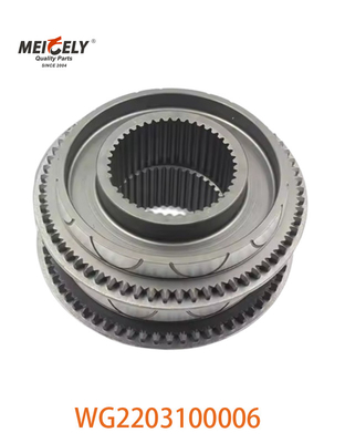 Bagian-bagian gearbox WG2203100006 Hub Assembly AZ2203100006 Untuk SINOTRUK