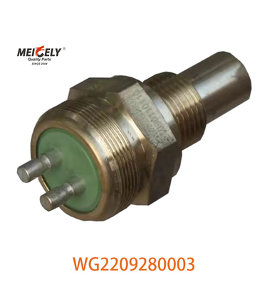 Bagian-bagian suku cadang truk asli OEM WG2209280003 Switch tekanan terbalik untuk Howo