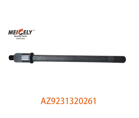 Ukuran Standar AZ9231320261 Poros Penggerak Untuk SINOTRUK Howo AZ9761321010 Aluminium