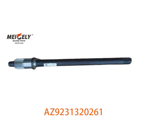 Ukuran Standar AZ9231320261 Poros Penggerak Untuk SINOTRUK Howo AZ9761321010 Aluminium