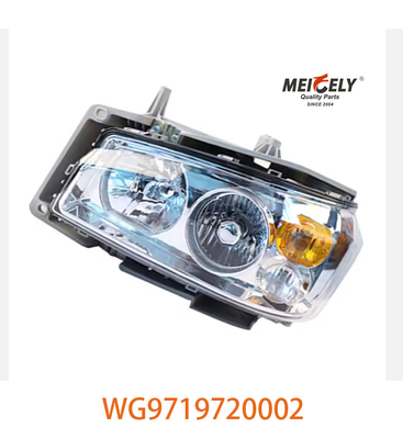 Pengaturan lampu depan kanan WG9719720002 Untuk SINOTRUK HOWO WG9719720001