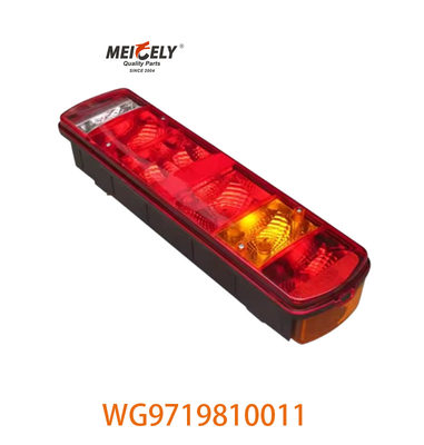 Suku Cadang Mobil Baru WG9719810011 Lampu Kombinasi Belakang Tersisa Untuk Truk Sino Howo