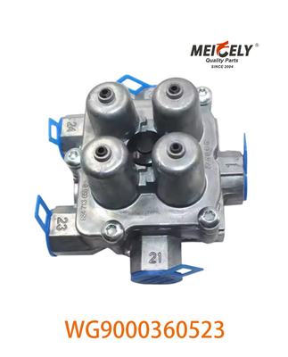 OEM WG9000360523 Untuk Sinotruk SITRAK C7H HOWO Four Circuit Protection Valve