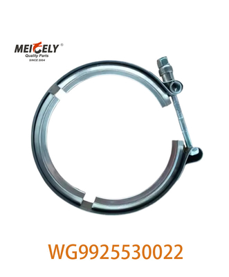 Bagian mesin asli WG9925530022 Intercooler Hose Clamp Untuk truk SINOTRUK