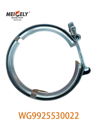 Bagian mesin asli WG9925530022 Intercooler Hose Clamp Untuk truk SINOTRUK
