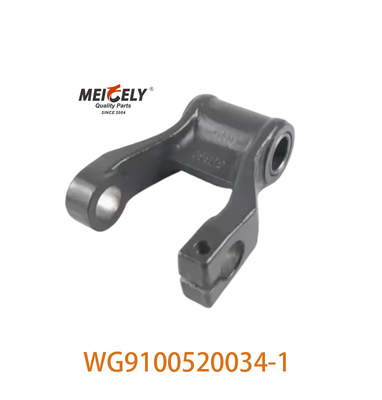OEM WG9100520034-1 Bagian Depan Daun Spring Shackle Untuk SINOTRUK HOWO