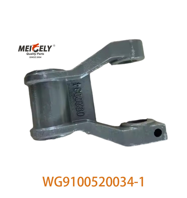 OEM WG9100520034-1 Bagian Depan Daun Spring Shackle Untuk SINOTRUK HOWO