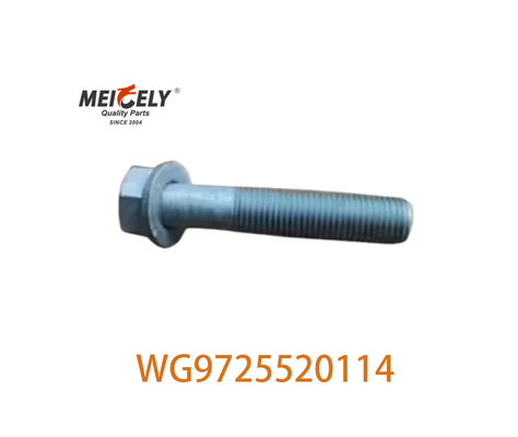 Kualitas yang baik digunakan untuk suku cadang truk SINOTRUK Bolt rod dorong tipe V WG9725520114