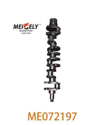 Bagian Excavator ME072197 Crankshaft Untuk Mesin 6D16 Untuk Mitsubishi