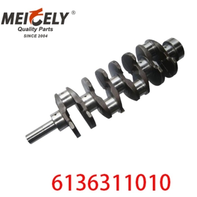 6136-31-1010 HFC1040 Crankshaft Mesin Untuk Komatsu Excavator