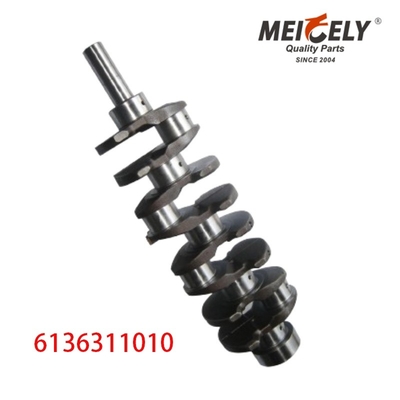 6136-31-1010 HFC1040 Crankshaft Mesin Untuk Komatsu Excavator