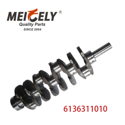 6136-31-1010 HFC1040 Crankshaft Mesin Untuk Komatsu Excavator