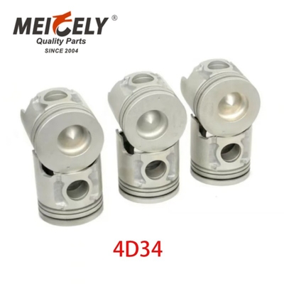 4D34 Bagian Mesin Penggali Piston Untuk Mesin Mitsubishi ME018277