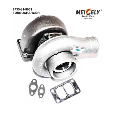 Penggali Turbocharger 6735-81-8031 / 6735-81-8500/6735-81-8401 untuk PC220-6 HX35 6D102 Mesin