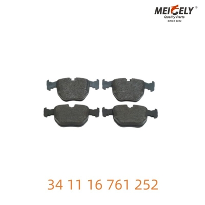 34 11 16 761 252 Percobaan Balapan Set Pad Rem Dibuktikan Keandalan Untuk BMW
