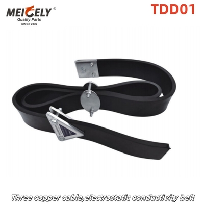 Otomotif Anti-Static Electricity Strap Earth Belt OEM TDD01 TDD02 Untuk Tank Truck