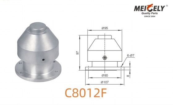 C8012F Tipe flange eksternal katup ventilasi stainless steel PV katup pembuangan