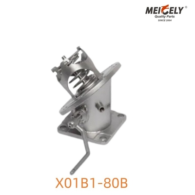 kualitas tinggi X01B1-80B Tipe Jacket Uap Katup Bagian Bawah Untuk Tank Truck