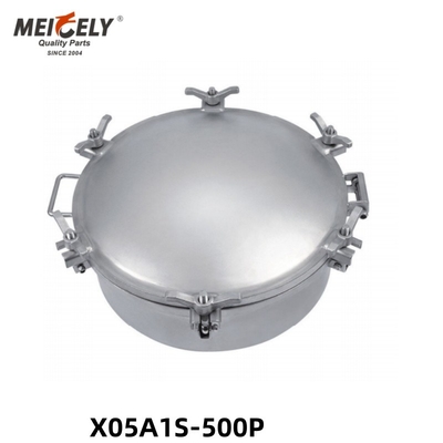 Penutup Manhole Baja Berkualitas Tinggi X05A1S-500P Untuk Truk Tangki Air
