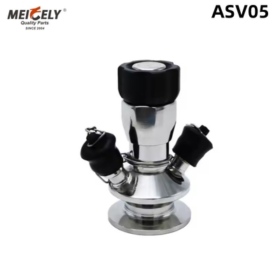 Valve Sampling Asptik Sanitary berkualitas tinggi ASV05 Bagian Tangki Untuk Truk Tangki