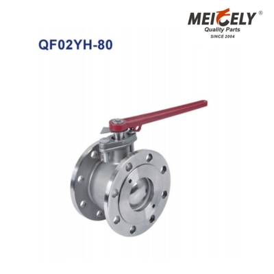 Valve Bola Flange Bulat / Lantai Satu PC Berkualitas Tinggi QF02YH-80 QF02FH-80 Untuk Tangki