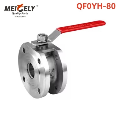 Valve Bola Flange Bulat / Lantai Satu PC Berkualitas Tinggi QF02YH-80 QF02FH-80 Untuk Tangki