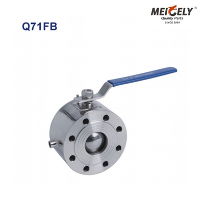Aluminium Alloy Steam Jacket Type Ball Valve Sandwish Ball Valve Untuk Truk Tangki Air