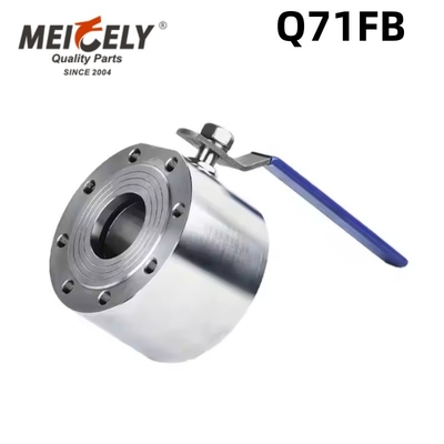 Aluminium Alloy Steam Jacket Type Ball Valve Sandwish Ball Valve Untuk Truk Tangki Air