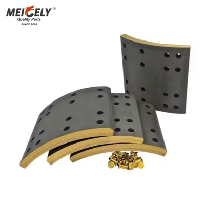 High-Quality truk trailer suku cadang drum rem sepatu lapisan 4515 SanyHinoHowoYutong