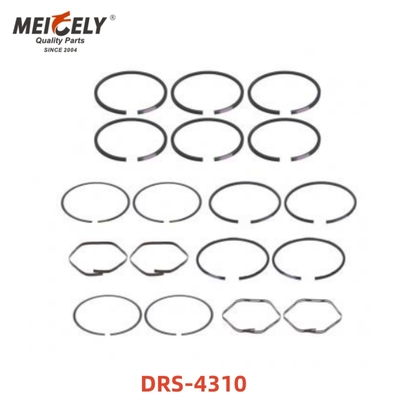 Cincin Piston Kinerja Tinggi DRS-4310 Komponen Pengganti Tahan Lama Untuk TRUK MACK