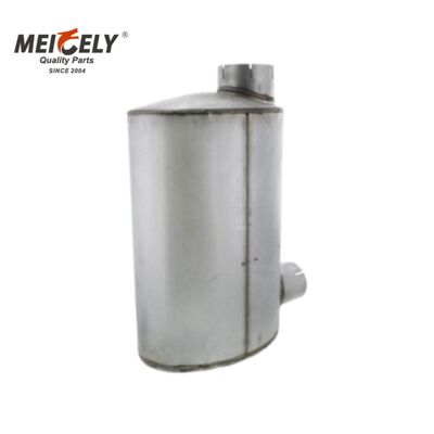 2ME3106A Heavy Duty Aluminized Steel Exhaust Muffler Direct Fit Untuk Truk Mack